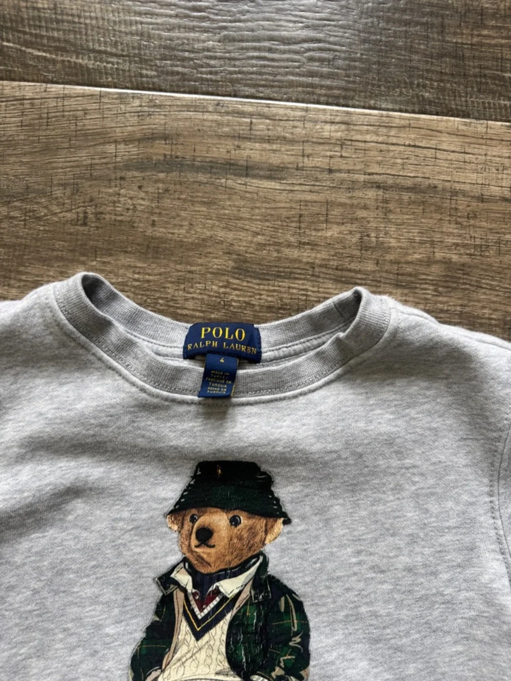 Polo Ralph Lauren Bear Fleece Sweatshirt 4t